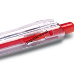 Długopis Pentel BK437, czerwony wkład 0,27 mm