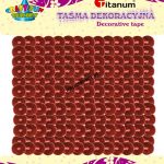 Cekiny Titanum Craft-fun sznurek z cekinów Craft-fun (czerwony)