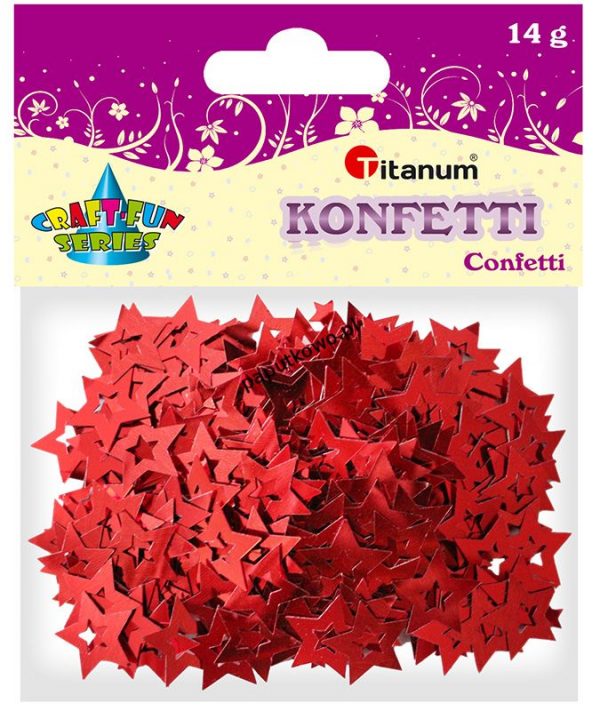 Konfetti Titanum Craft-fun Craft-Fun Series gwiazdki (BS044)
