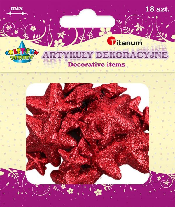 Gwiazda ozdobna Titanum Craft-fun Craft-fun gwiazdki (YH-006)