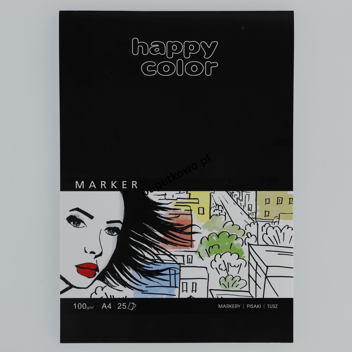 Blok artystyczny Gdd Happy Color do markerów A4 100g 25k (HA 3710 2030–A25) 1