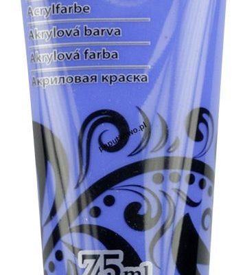 Farba akrylowa Flamingo Line kolor: indygo 75 ml 1 kol