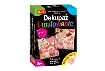 Akcesoria do decoupagu Ranok Creative DEKUPAŻ I MALOWANIE DESER (21518)