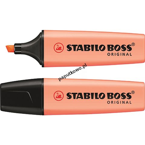 Zakreślacz Stabilo BOSS, pomarańczowy wkład 2,0-5,0 mm (70/126)