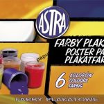 Farby plakatowe Astra kolor: mix 20 ml 6 kol. (301109001)