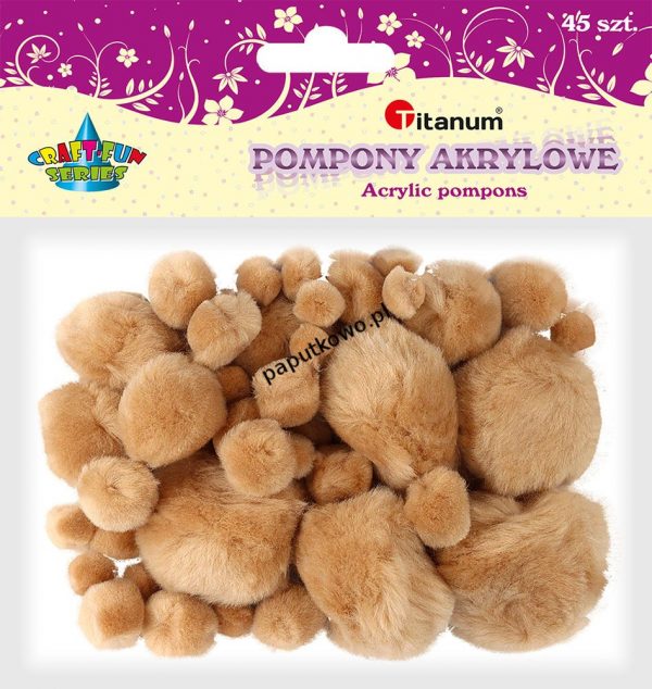 Pompony Titanum Craft-fun Craft-fun pompony CRAFT-FUN SERIES (16073C)