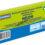 Notes samoprzylepny Donau Neon zielony 300k 51x38 mm (7585011-06)