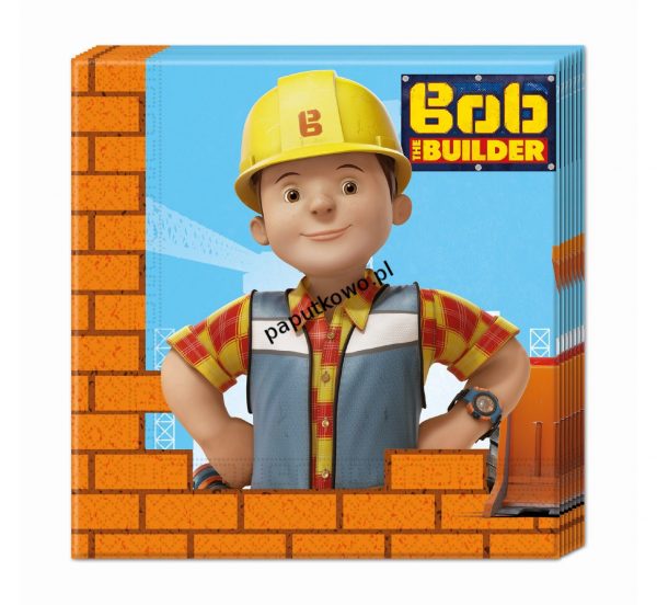 Serwetki Godan BOB THE BUILDER kolor: (różne) 330 mm x 330 mm (88048)