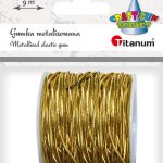 Sznurek Titanum Craft-fun sznurek elastyczny Craft-fun (złoty) 1