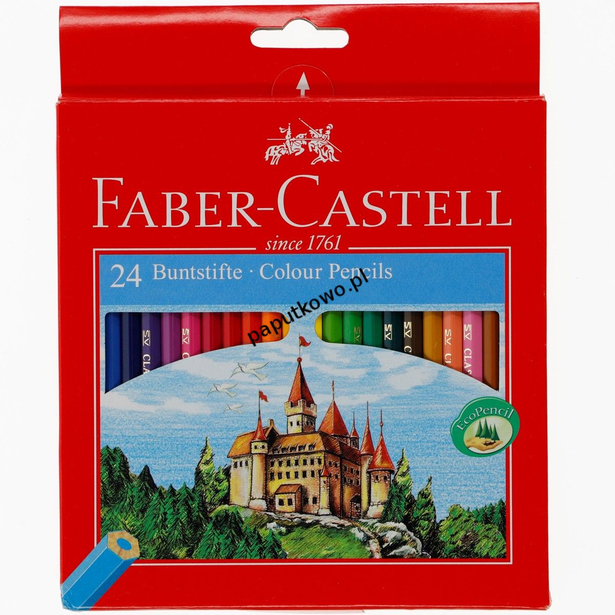 Kredki ołówkowe Faber Castell zamek 24 kol