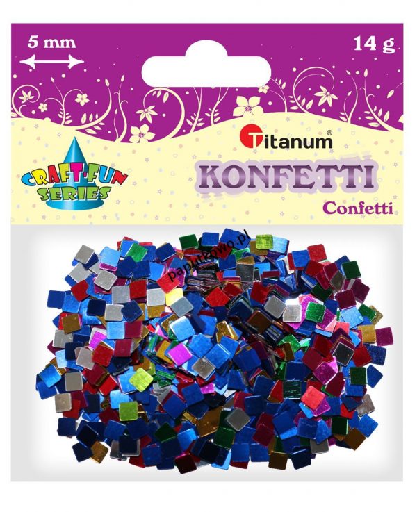 Konfetti Titanum Craft-fun Craft-Fun Series kwadraty (BS015)