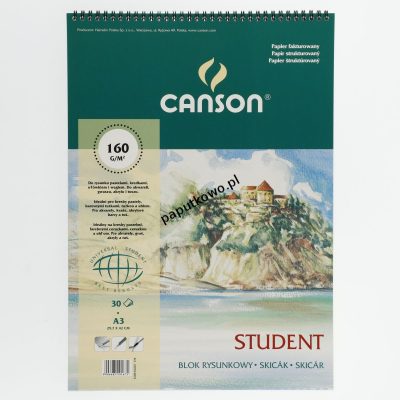 Blok rysunkowy Canson Student (100554893/400121827)