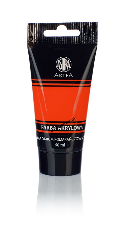 Farba akrylowa Astra kolor: pomarańczowy 60 ml 1 kol.