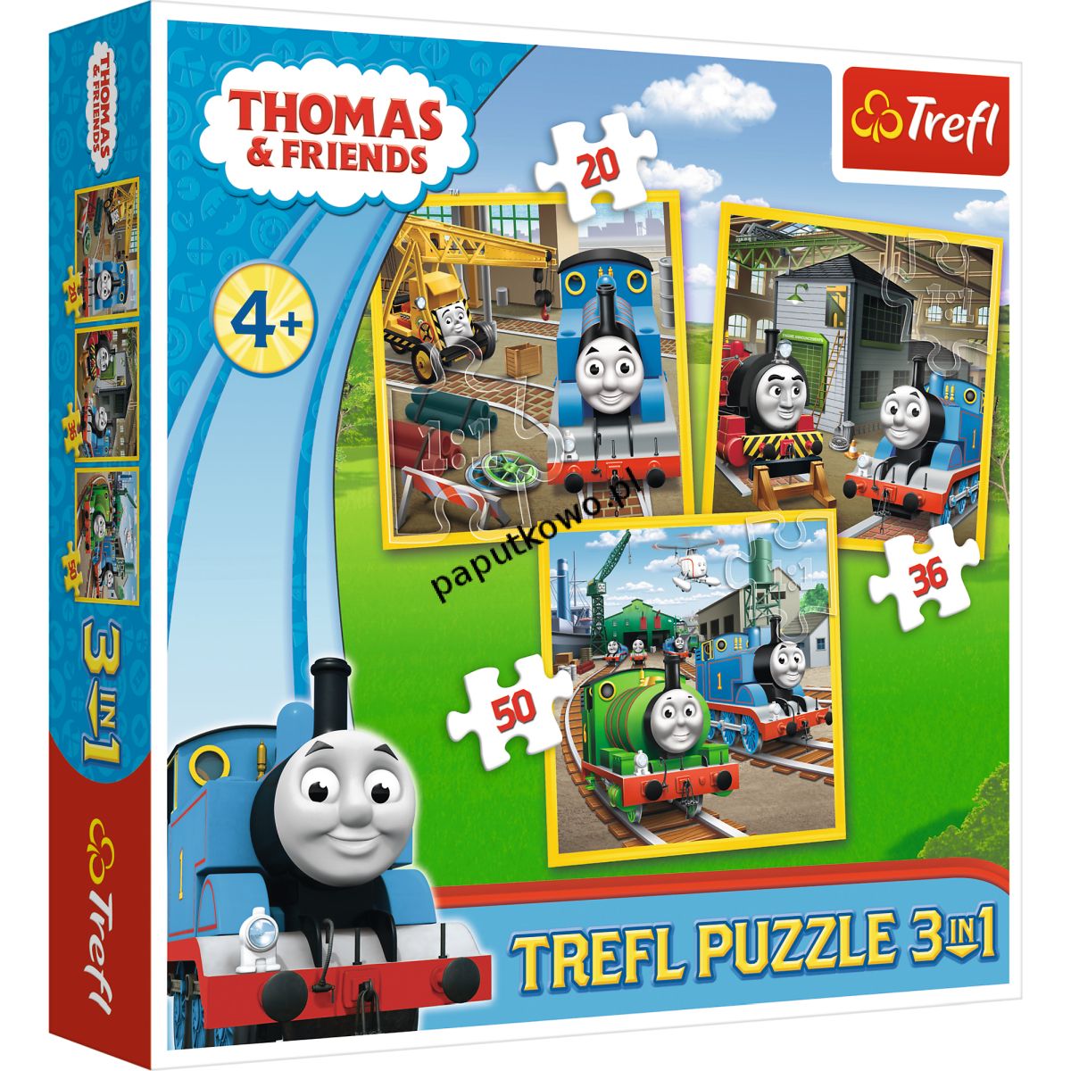 Puzzle Trefl Thomas And Friends 4w1 el. (34821)