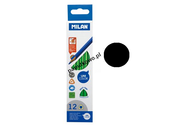 Kredki ołówkowe Milan 1 kol. (722318012)