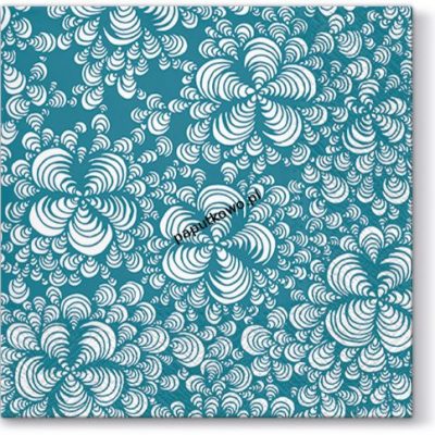 Serwetki Paw Lunch Tatiana blue kolor: mix nadruk 330 mm x 330 mm (SDL096905) 1