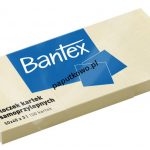 Notes samoprzylepny Bantex żółty 100k 50x40 mm (400086386)