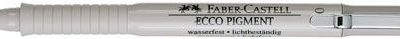 Cienkopis kreślarski Faber Castell Ecco Pigment, czarny wkład 0,4 mm (FC166499) 1