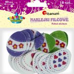 Naklejka (nalepka) Titanum Craft-fun Craft-Fun Series Pisanka kolor: mix 34 mm x 40 mm (E33) 1
