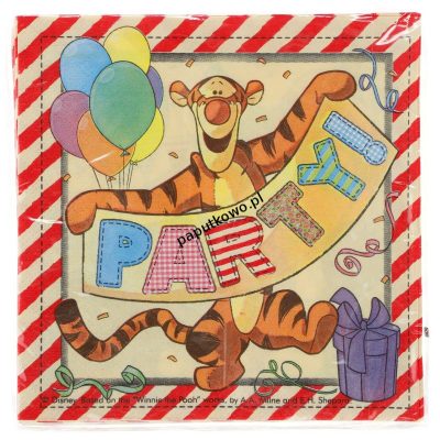 Serwetki Godan Winnie The Pooh WINNIE ALPHABET kolor: (różne) 330 mm x 330 mm (80499) 1