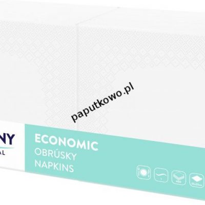 Serwetki Harmony Economic kolor: biały 330 mm x 330 mm 1