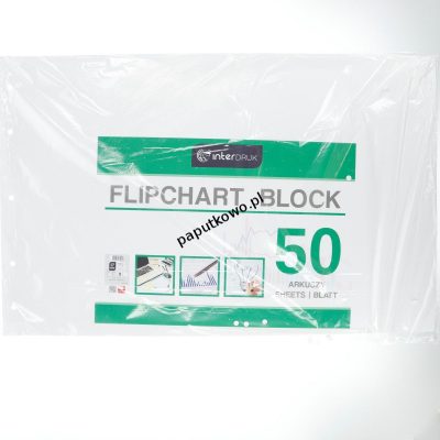 Blok do tablic flipchart Interdruk 50k