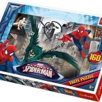 Puzzle Trefl Spiderman w pogoni za złoczyńcą 160 el