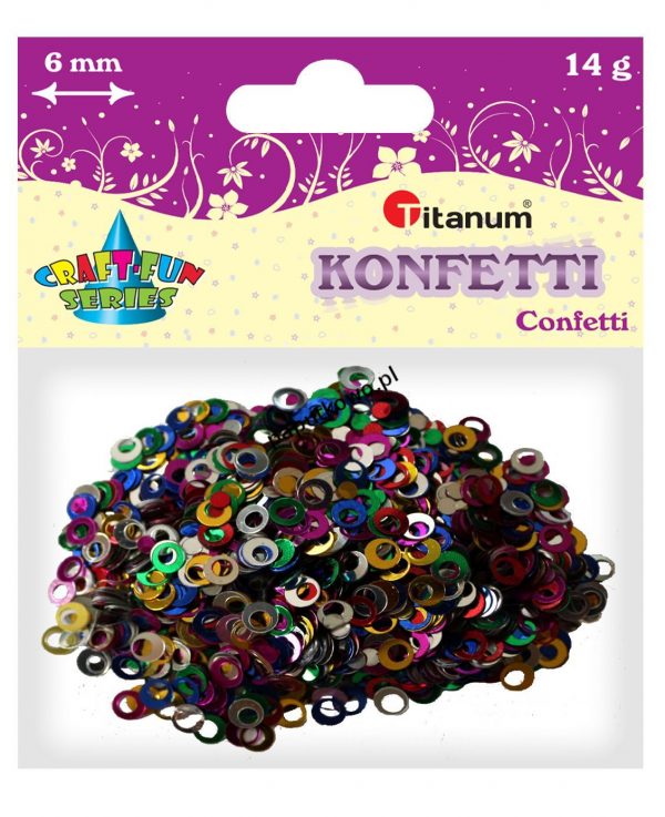 Konfetti Titanum Craft-fun Craft-Fun Series pierścienie (BS010)