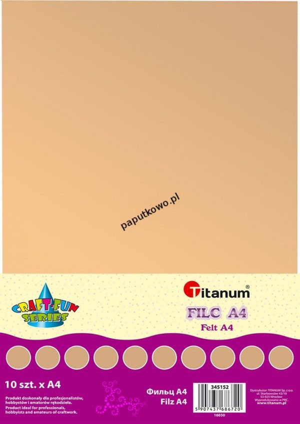 Filc Titanum Craft-fun Craft-fun filc cielisty