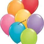 Balon gumowy pastelowy Arpex neon mix 9cal 25 szt (K960)