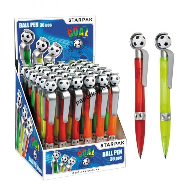Długopis Starpak Goal, mix wkład 0,7 mm (252599)