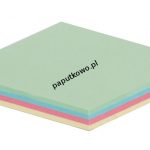 Notes samoprzylepny Tres mix pastelowy 100k 75 mm x 75 mm (NOTRB7575) 1