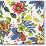 Serwetki Paw Lunch Power of Flowers kolor: mix nadruk 330 mm x 330 mm (SDL092900)