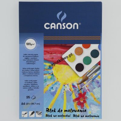 Blok artystyczny Canson A4 120g 25k (6666-184)