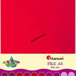 Filc Titanum Craft-fun Craft-fun filc tonacja czerwona 1