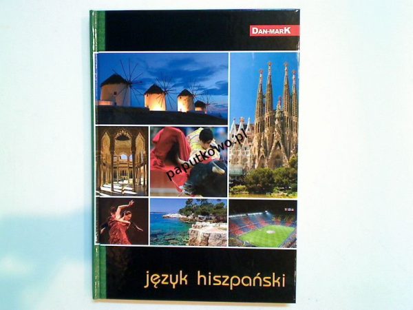 Brulion tematyczny Dan-Mark hiszpański A5 80k. krata