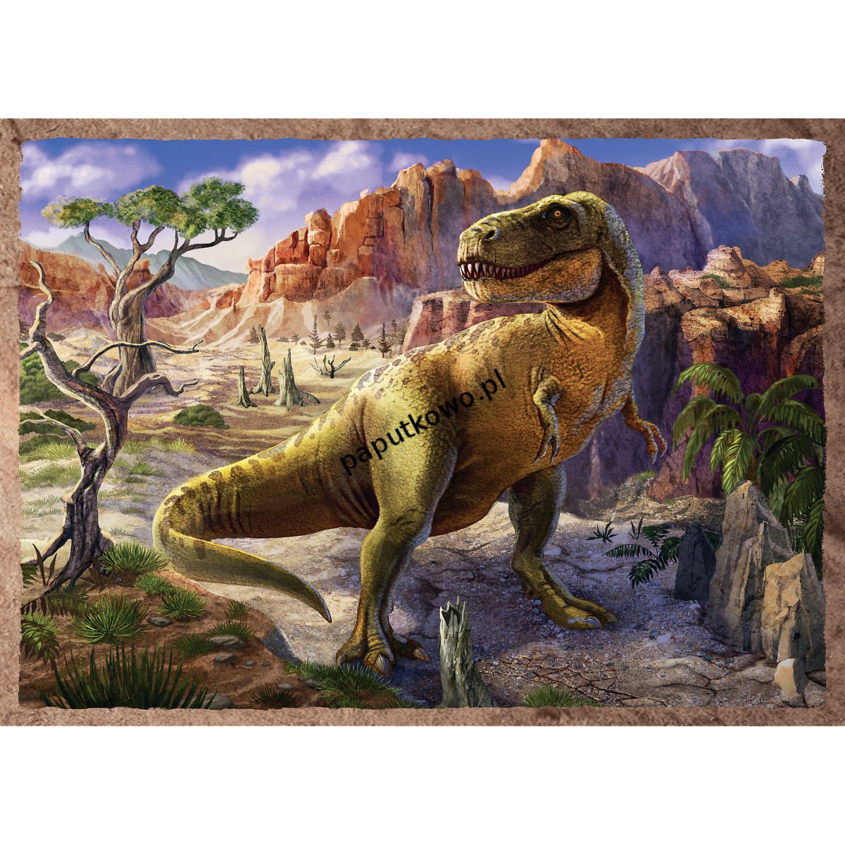 Puzzle Trefl Dinozaury - Puzzle 4w1 35, 48, 54, 70 el. (34249)