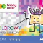 Blok rysunkowy Happy Color Premium A4 mix 80g 15k 210 mm x 297 mm (HA37082030-09) 1