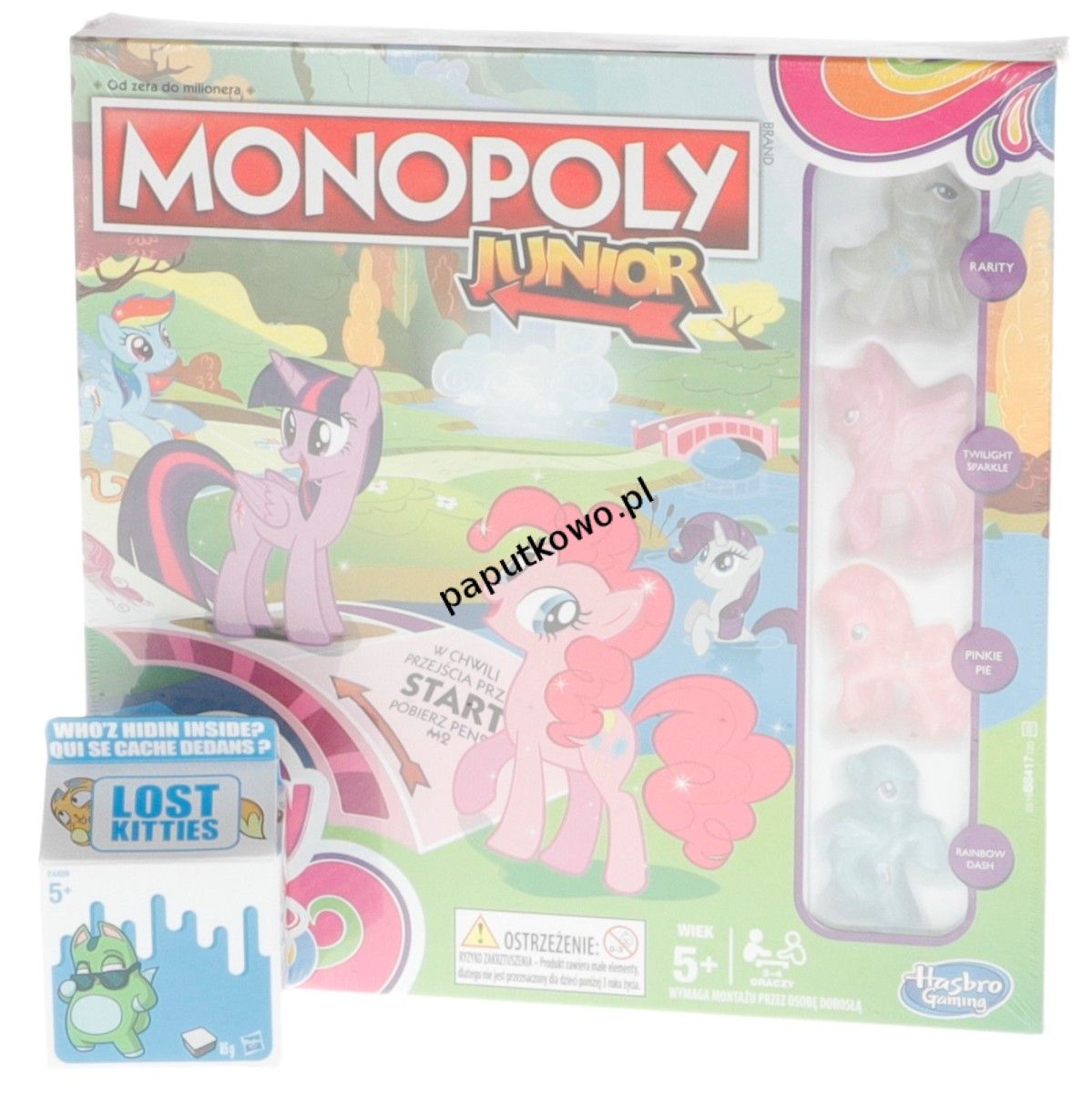 Gra planszowa Hasbro M,y Little Pony monopoly (B8417)