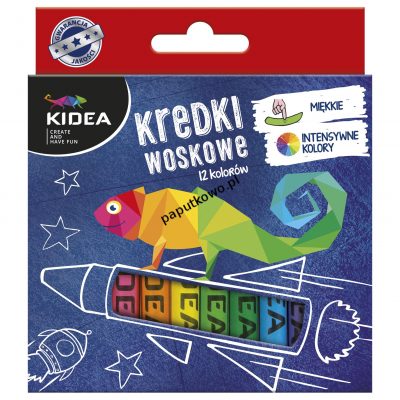 Kredki świecowe Kidea KIDART (KW12KA)