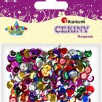 Cekiny Titanum Craft-fun Craft-Fun Series okrągłe (CO041) 1