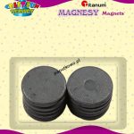 Magnes Titanum Craft-fun kolor: czarny śr. 20 mm (DIY16034)