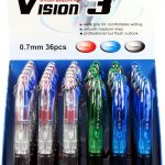 Długopisy Vision 3-Color ABP83872 M&G 3-kolorowe 0,7 mm 1