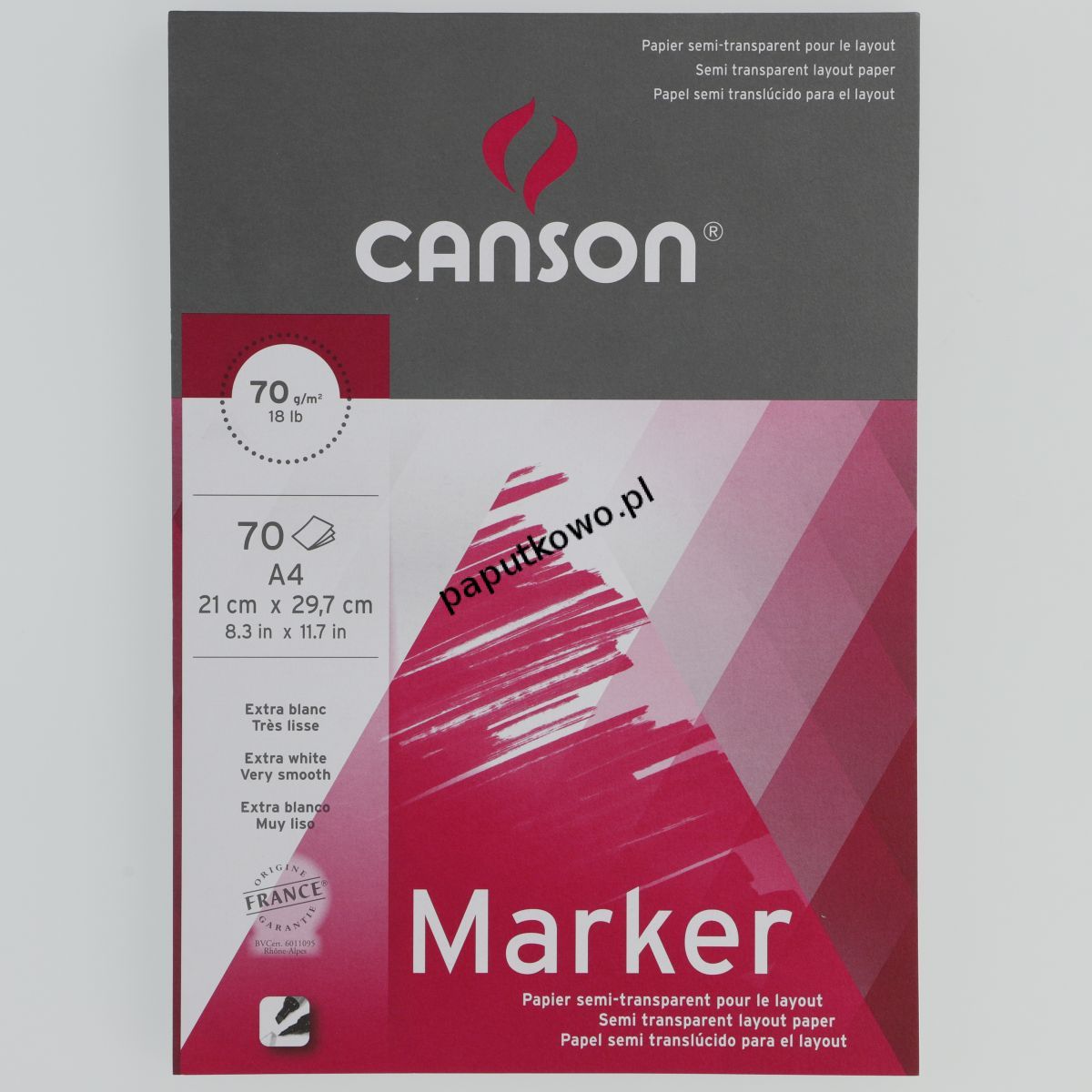 Blok artystyczny Canson Marker Layout (297-231)