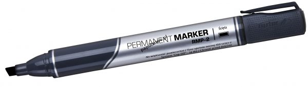 Marker permanentny Rystor RMP-2, czarny wkład 1,0-5,0 mm