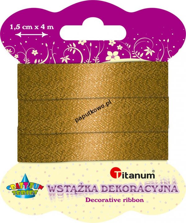 Wstążka Titanum Craft-fun Craft-fun CRAFT-FUN SERIES (TH152159G)