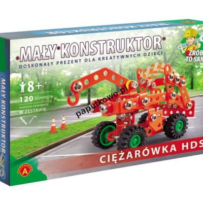 Zestaw do składania Alexander MAŁY KONSTRUKTOR KOLOROWY – CIĘŻARÓWKA HDS 1