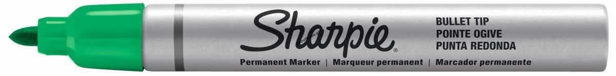 Marker permanentny Paper Mate marker permanentny, zielony wkład 1,0 mm (S0945750) 1