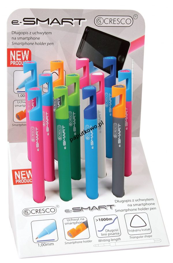 Długopis Cresco e-Smart, niebieski wkład 1,0 mm (250024)