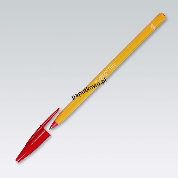 Długopis Bic Orange, czerwony wkład 0,3 mm (8099241)